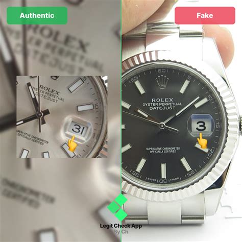 rolex datejust vs real